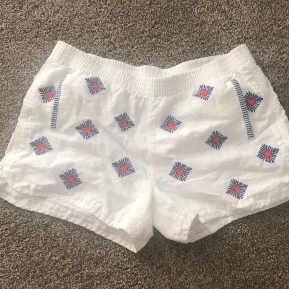 JCREW linen/cotton shorts